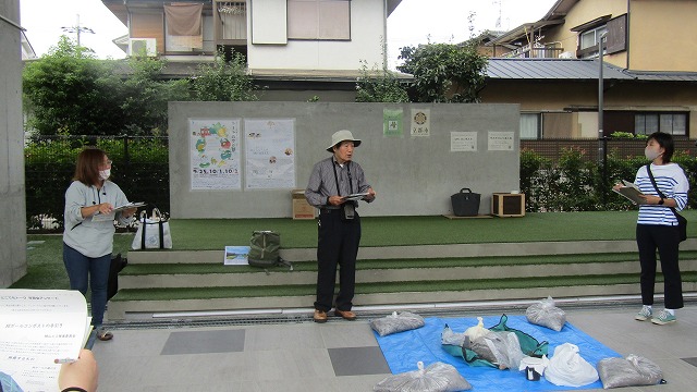 京都市小学校PTA連絡協議会西京東支部 段ボールコンポスト学習会