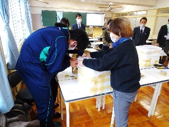 段ボールコンポスト