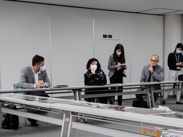 プラハ市職員の桃山学区エコ活動視察