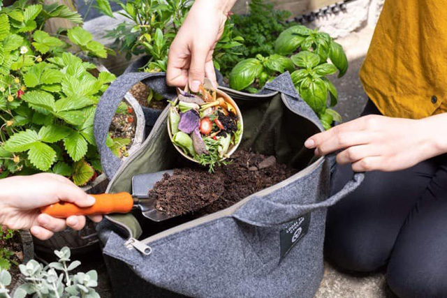 生ごみから美味しい野菜をつくるコンポスト