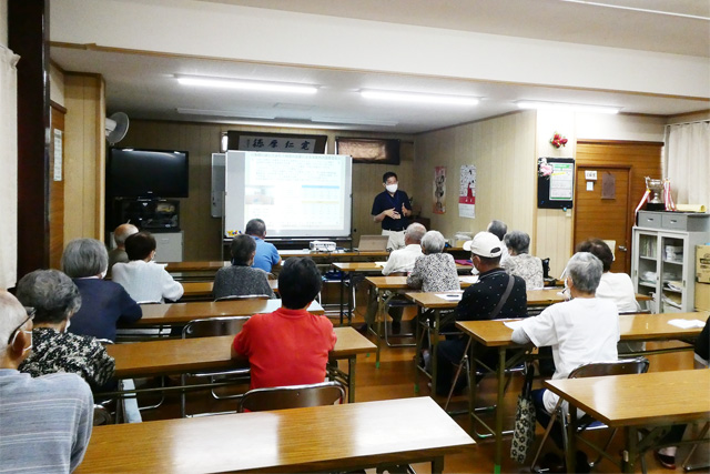 京都府地球温暖化防止活動推進センターの省エネ学習会