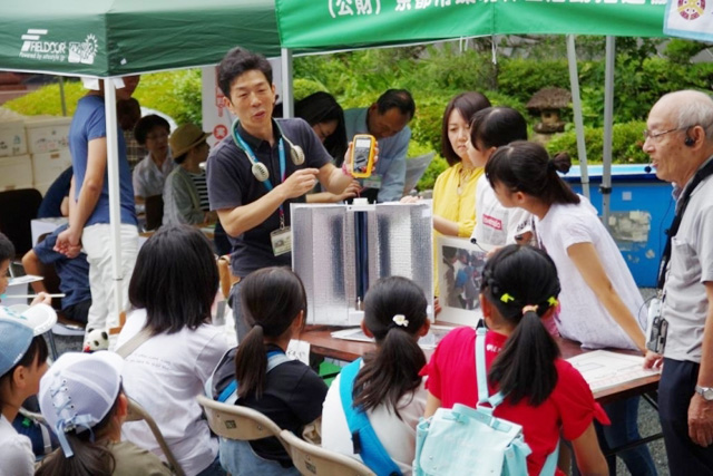 エコ学区サポートセンターの環境ブース出展