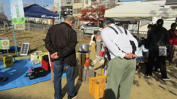 防災と食のマルシェ