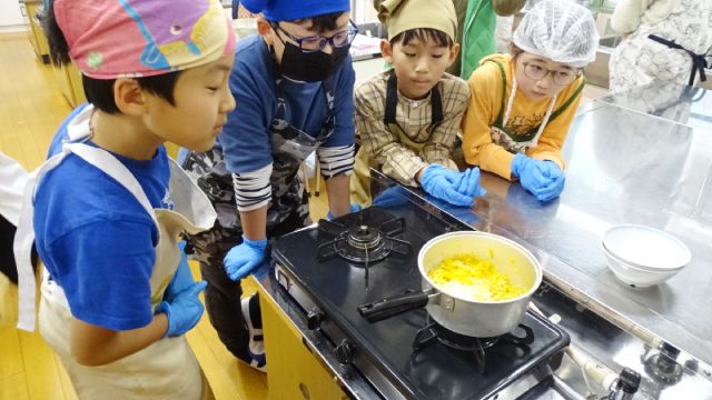 豊園学区×ホテル日航プリンセス京
「親子で食育ミニ教室2024」
