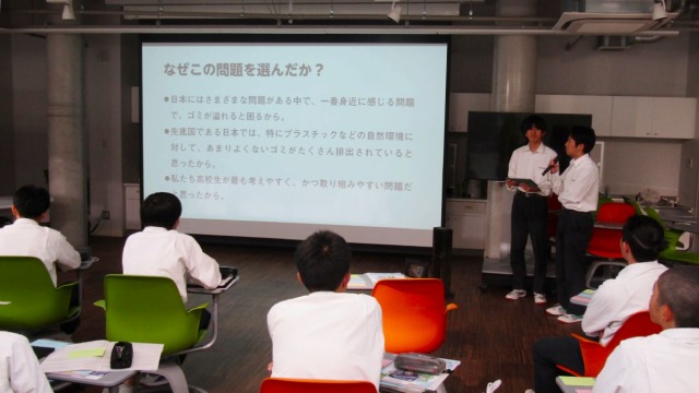 京都市立京都工学院高等学校×ごみカフェKYOTO「資源循環によるCO2削減を、社会的アクションとして広げるには？」