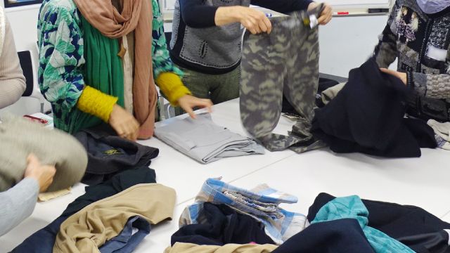 古着の回収と地域内循環の仕組み