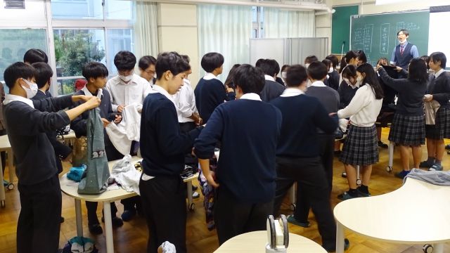 古着の回収と地域内循環の仕組み