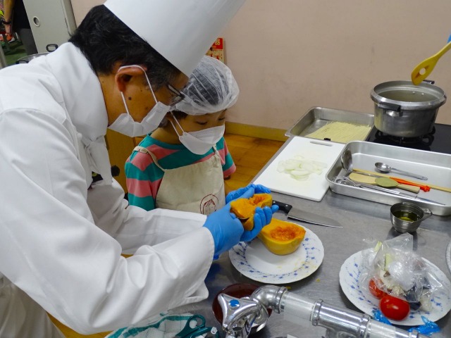 豊園学区 第4回親子で食育ミニ教室