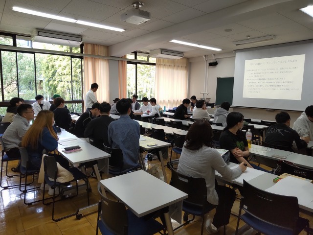 京都橘大学経済学部 平賀緑ゼミ×伊勢武史京都大学准教授「人はなぜ自然が必要なのか～進化生物学から見た人間とは何か～」