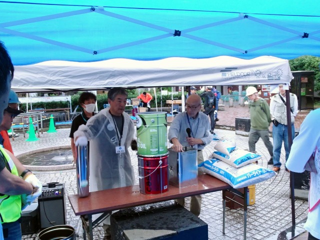 立誠学区×エコ学区サポートセンター「地域でできるエコ防災~ロケットストーブの製作と体験ワークショップ~」