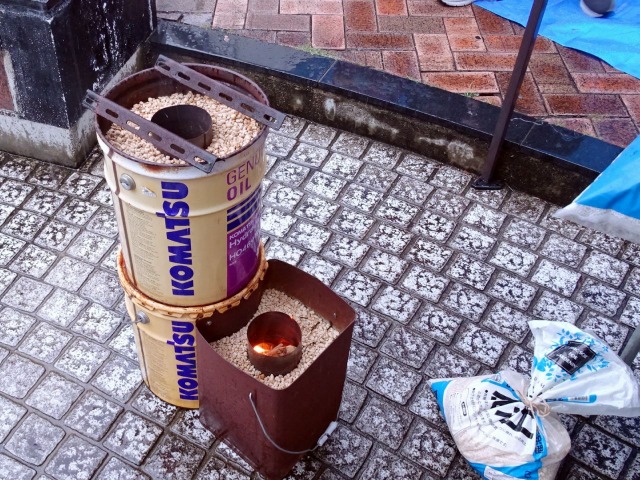 立誠学区×エコ学区サポートセンター「地域でできるエコ防災~ロケットストーブの製作と体験ワークショップ~」