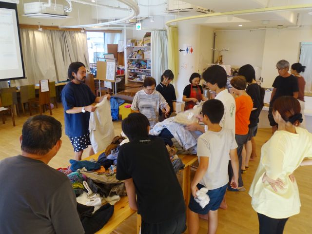 自学自炊コミュニティnalba×ヒューマンフォーラム「古着の回収と地域内循環の仕組み」