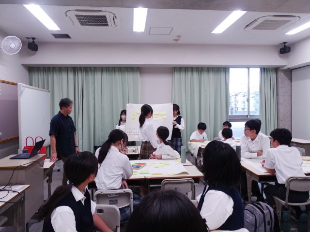 西京高校附属中学校×伊勢武史京都大学准教授「科学者の描く未来予想図」