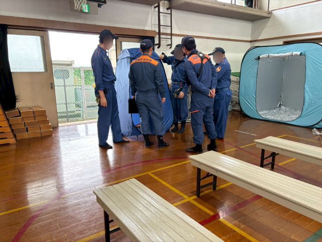 羽束師学区×エコ学区サポートセンター「総合防災訓練で“エコ防災”」