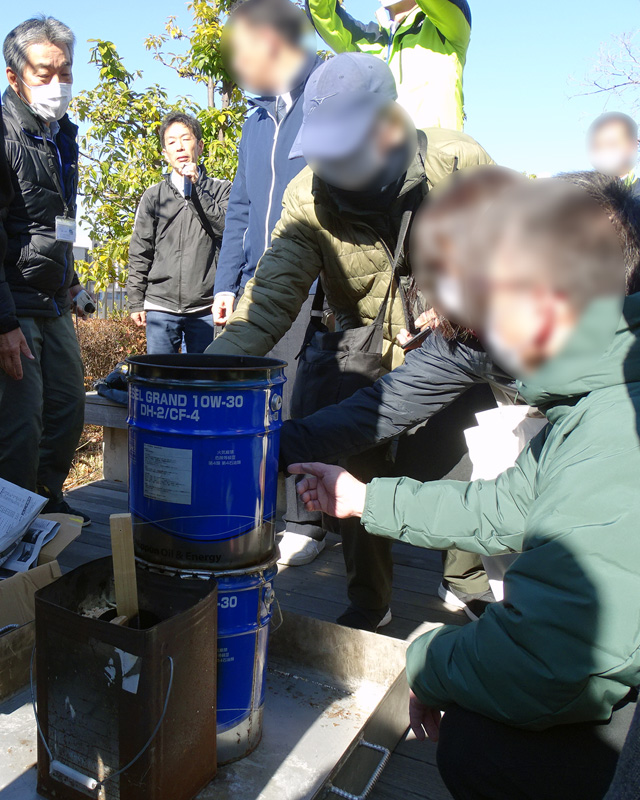 右京区役所×上鳥羽エコまちくらぶ「エコ×防災＜ロケットストーブワークショップ＞」